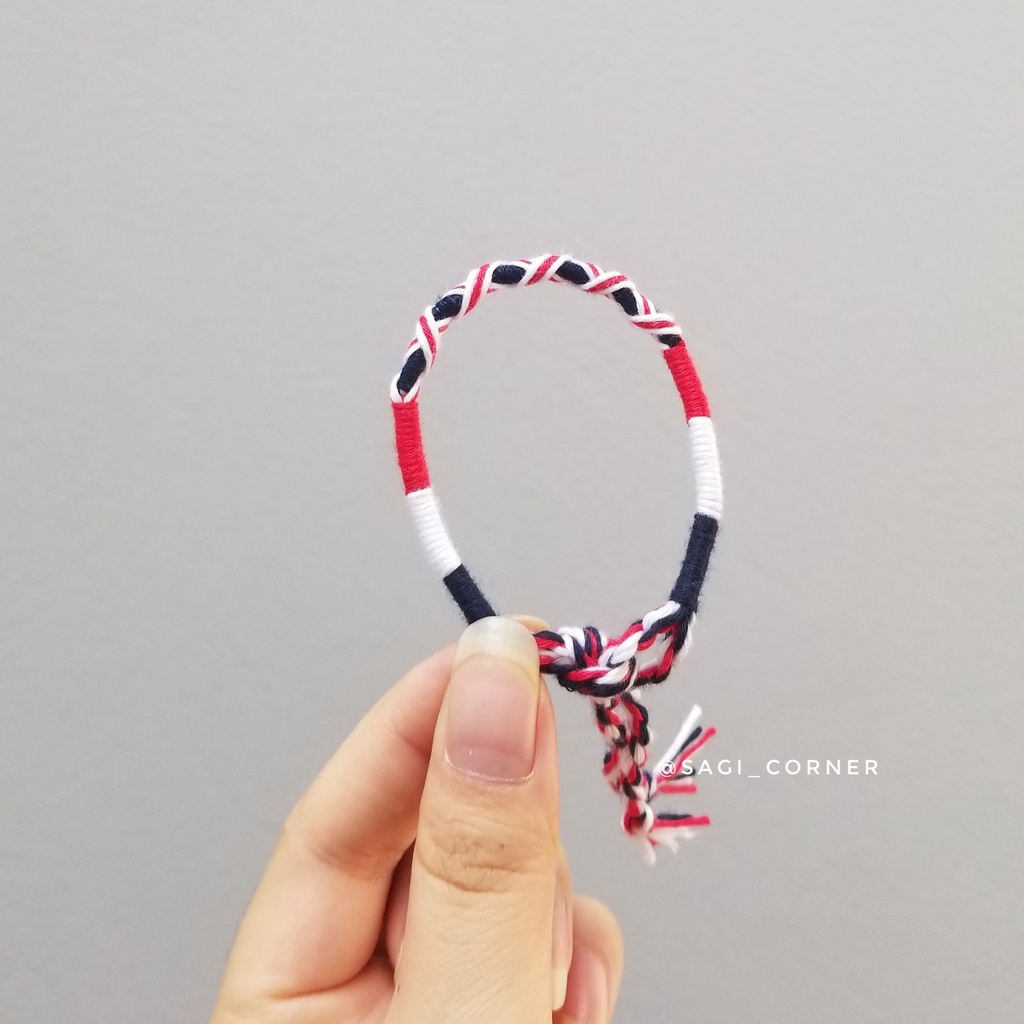 Vòng tay, vòng chân handmade bằng chỉ l Vòng wrap nhiều màu