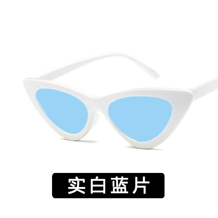 Kính râm tam giác kiểu mắt mèo phong cách thời trang âu mỹ cho nữ