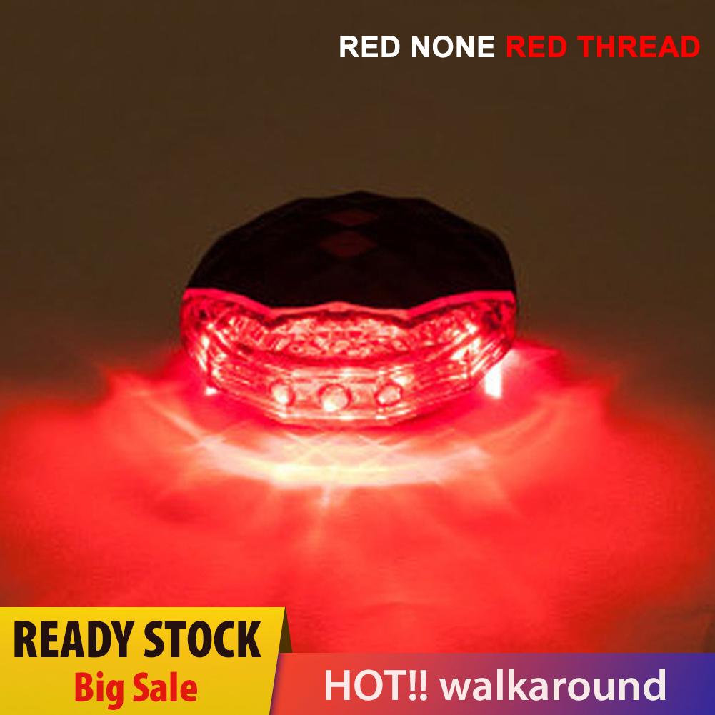 walkaround 5LED Bicycle Diamond Taillight Night Ridding Warning Bike Laser Rear Light