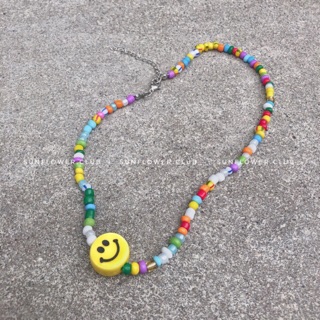 Dây chuyền chocker mặt cười nữ vòng cổ mặt cười