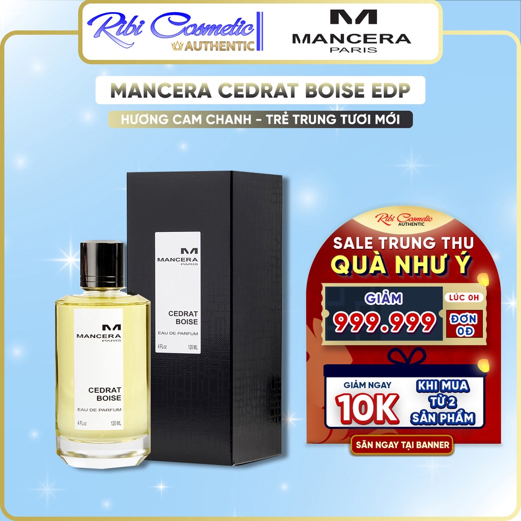 Nước hoa nam Mancera Cedrat Boise RibiCosmetics