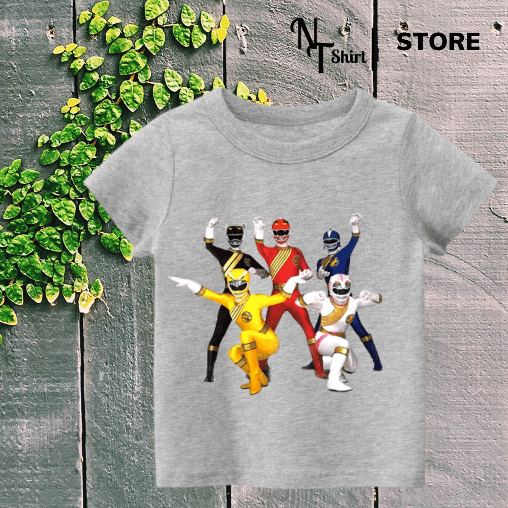 Áo thun bé trai và bé gái, Áo phông trẻ em in hình Anh Em Siêu Nhân , Áo cotton xịn mặc mát thoải mái NTshirt 03