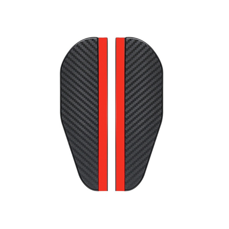 Set 2 Gương Chiếu Hậu Kết Cấu Sợi Carbon Dày Dặn Thông Dụng Cho Xe Hơi Xe Tải Và SUVs