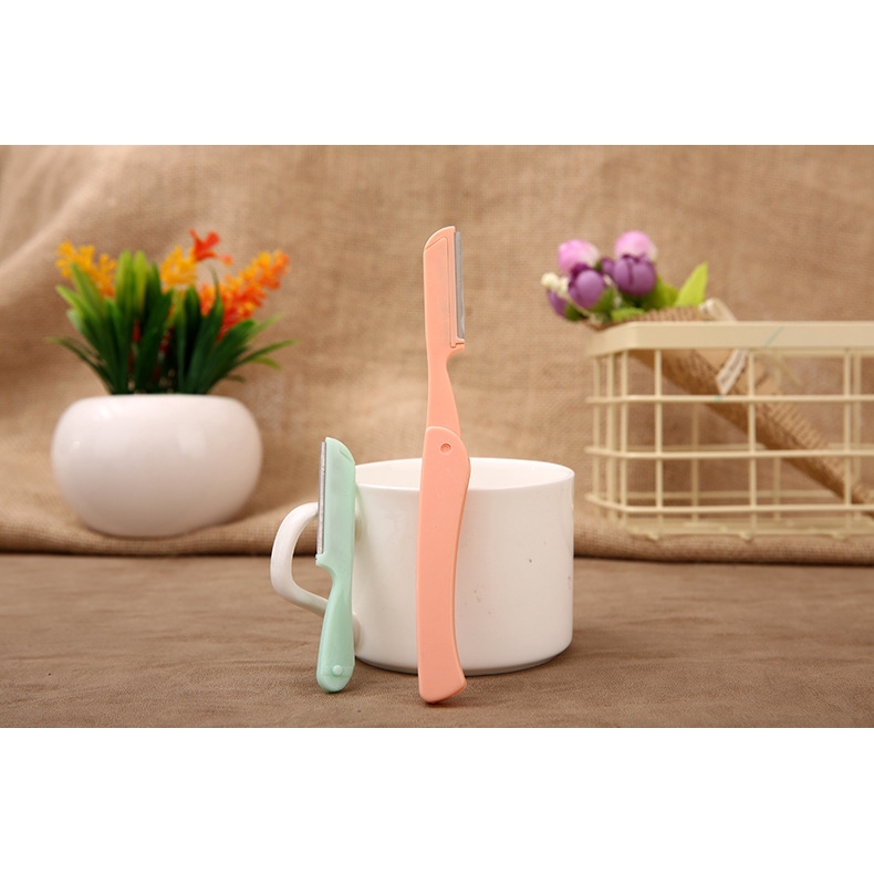 Dao Cạo Chân Mày Kèm 3 Lưỡi Thay Thế  Nội Địa Trung