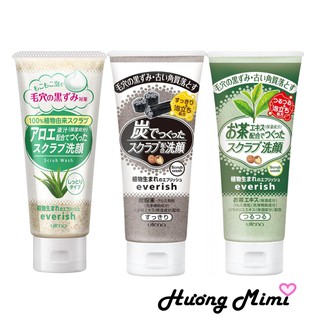 Sữa rửa mặt tẩy da chết Utena Everish Cleansing Scrub Wash
