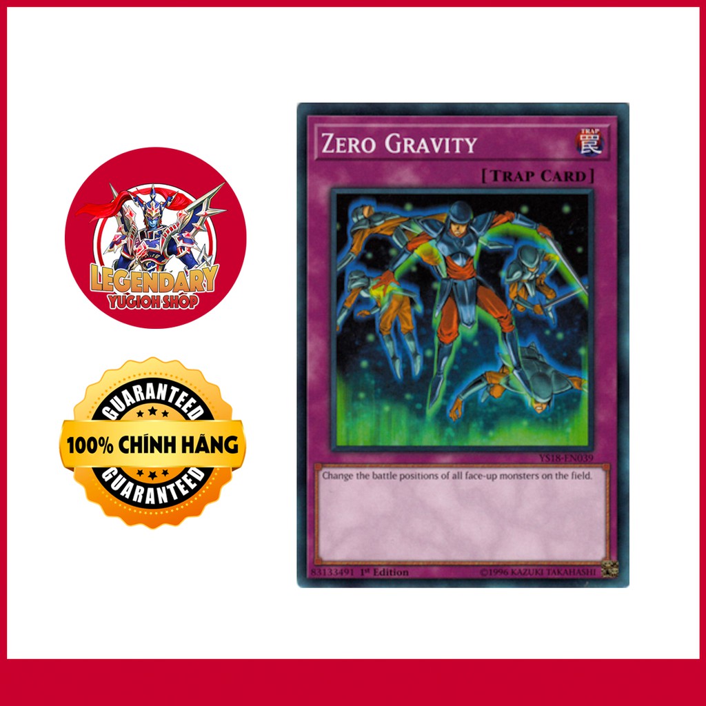[Thẻ Bài Yugioh Chính Hãng] Zero Gravity