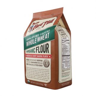 Bột Mì Nguyên Cám Hữu Cơ Bob's Red Mill 2.27kg - Organic Whole wheat flour. Date 09/2023