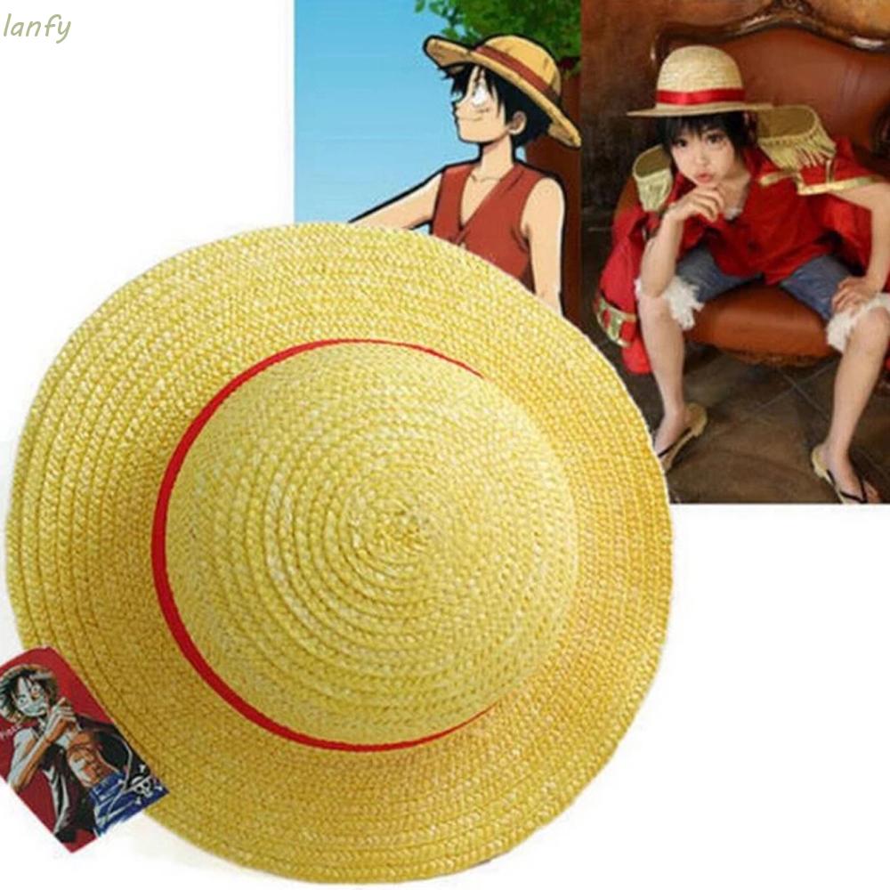 Mũ rơm cosplay nhân vật Monkey D Luffy độc đáo
