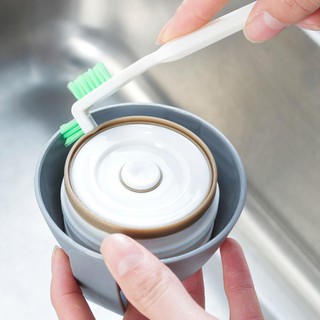 Bộ 3 bàn chải làm sạch chai chậu rửa có tay cầm dài