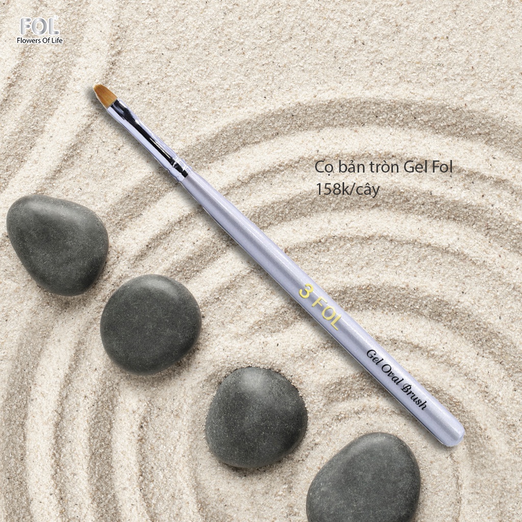 Cọ bản tròn Gel Fol (số 3)