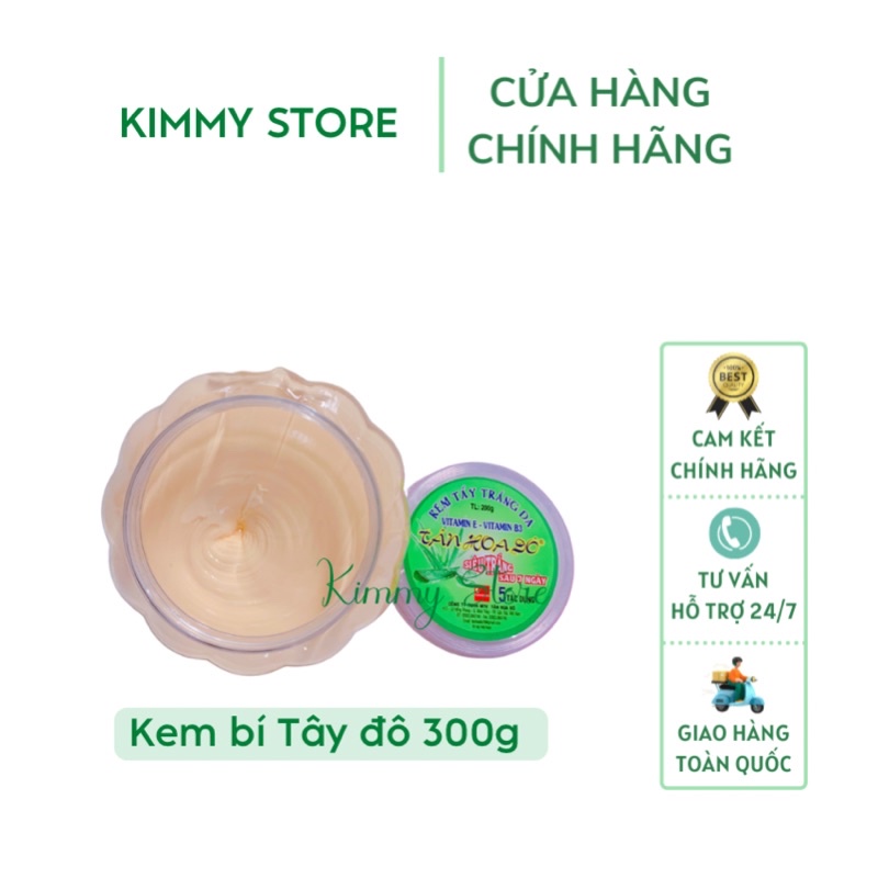 lẻ hủ 200g kem dưỡng trắng da trái bí ngô tân hoa đô