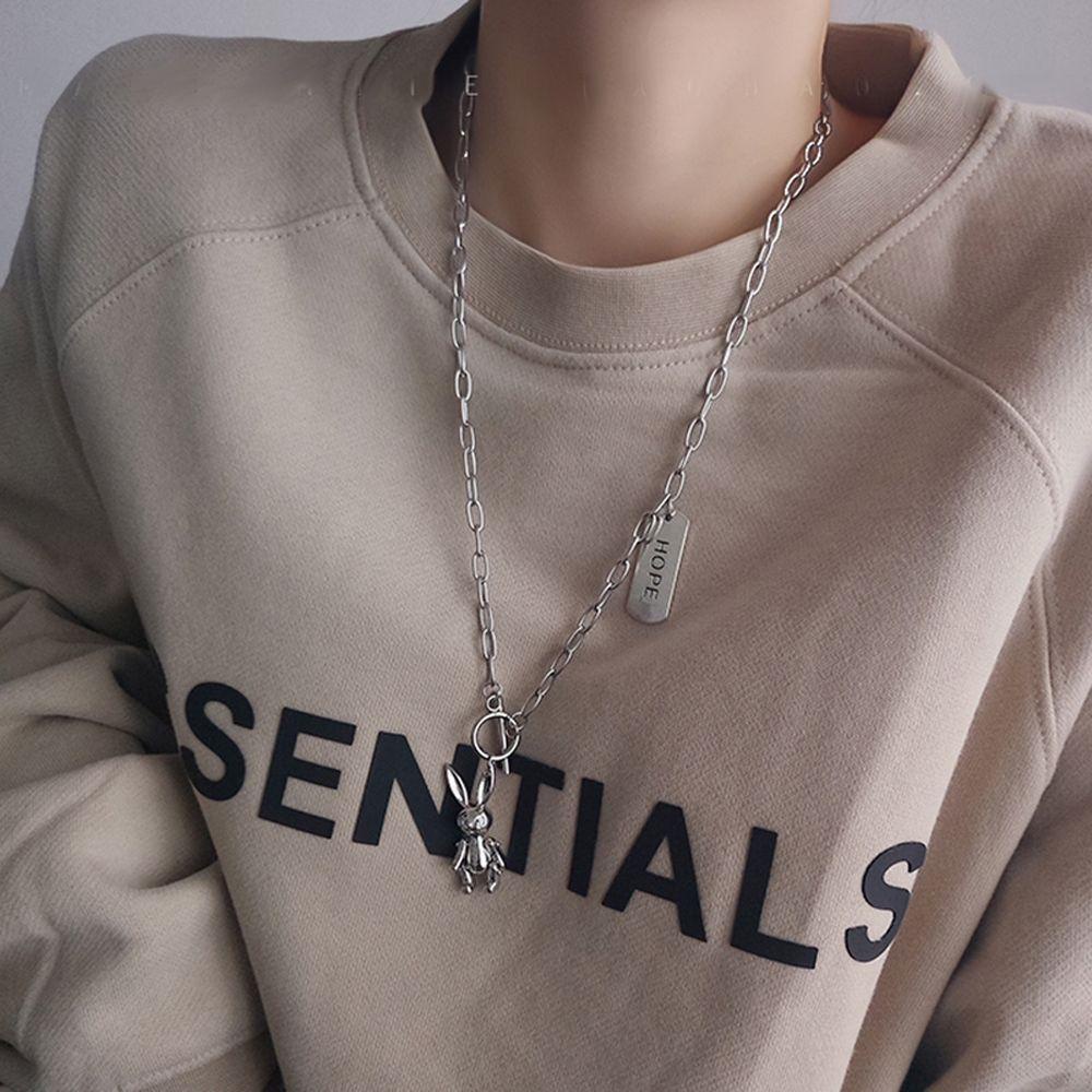 Vòng cổ Nhiều Lớp Mặt Hình Thỏ DARON Đơn Giản Sáng Tạo Phong Cách Hàn Quốc