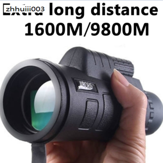 High Power 40X60 HD Monocular Telescope Shimmer Night Vision for Outdoor Hiking