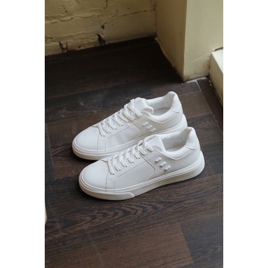 Giày thể thao full trắng ZRa