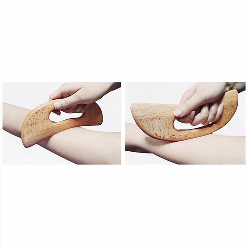 Dụng Cụ Cạo Gió Mát Xa Lưng Bằng Gỗ Chuyên Dụng