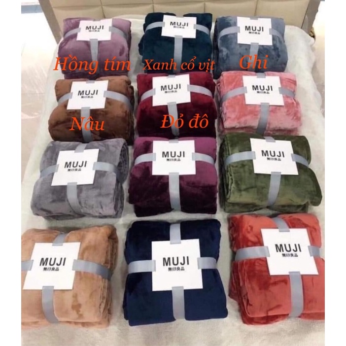 CHĂN MUJI LÔNG CỪU