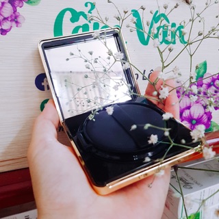 Vỏ hộp phấn cushion - vỏ hộp phấn nước sang trọng - kèm lõi và bông phấn