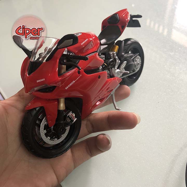 Mô hình xe Ducati 1199 Panigale 1:12 xe mô tô - Figure Ducati 1199