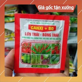 Viên sủi canxi-bo 10g giúp lớn trái, bóng trái, chống rụng trái-nứt trái