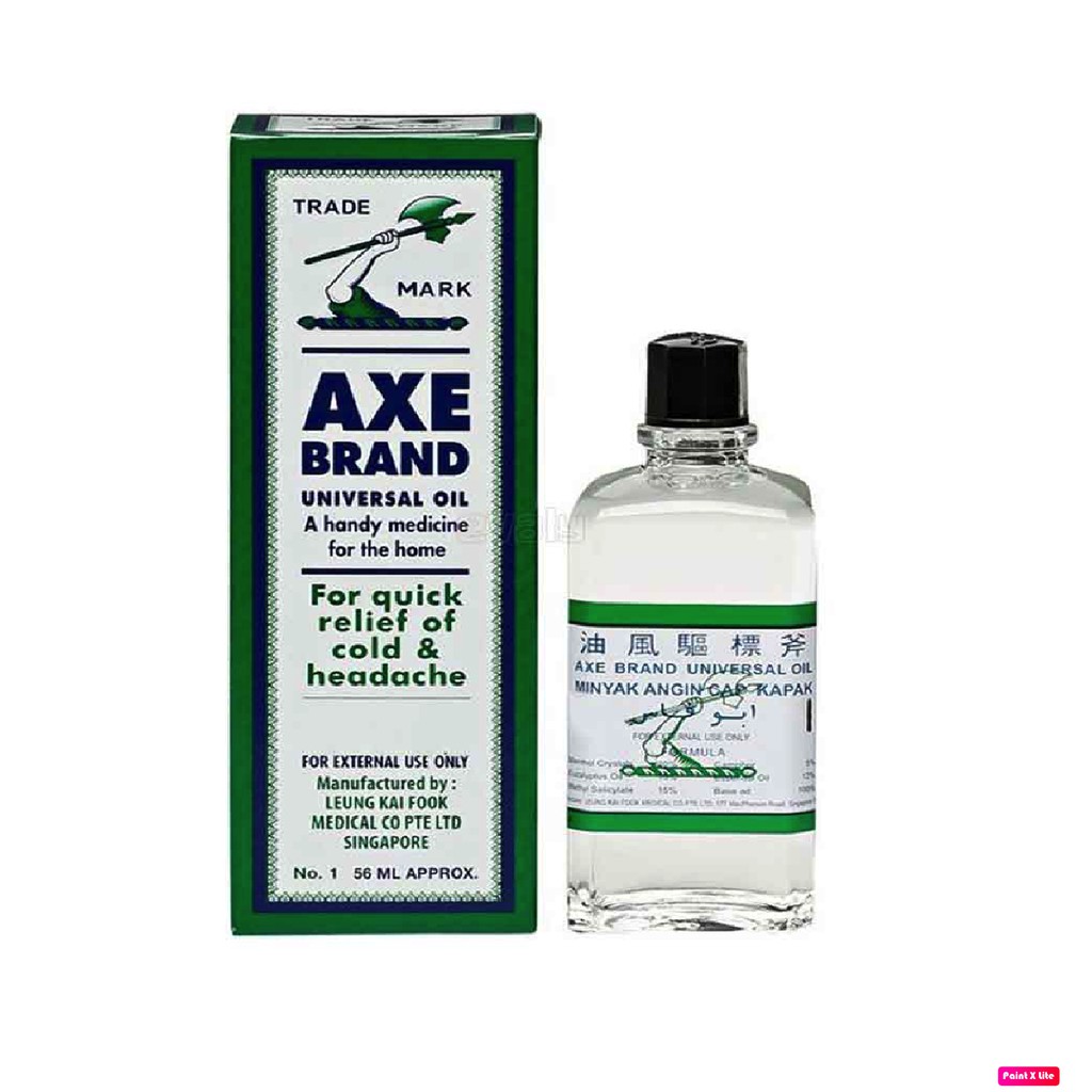 Dầu Gió Trắng Cây Búa 🇲🇾MALAYSIA🇲🇾Dầu Nóng Xoa Bóp Hỗ Trợ Xương Khớp AXE BRAND CHÍNH HÃNG