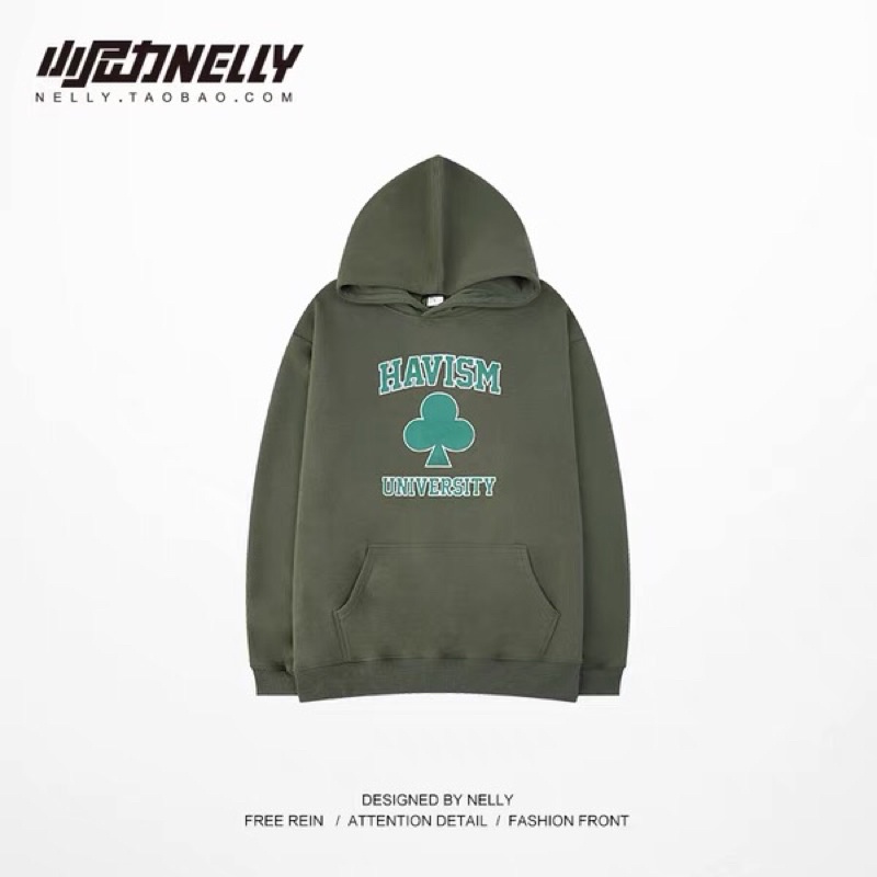 Áo hoodie nelly heybig nỉ lót lông sale (có sẵn) havism | BigBuy360 - bigbuy360.vn