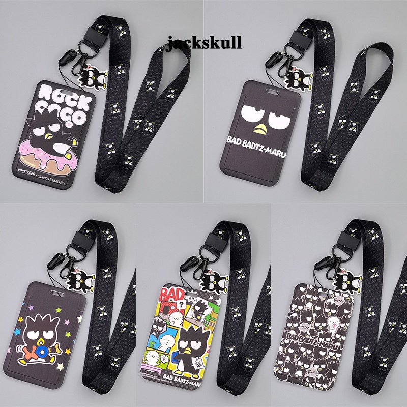 Sanrio Giá Đỡ Thẻ Hình Chim Cánh Cụt Thiết Kế Sáng Tạo Chống Thất Lạc Tiện Dụng