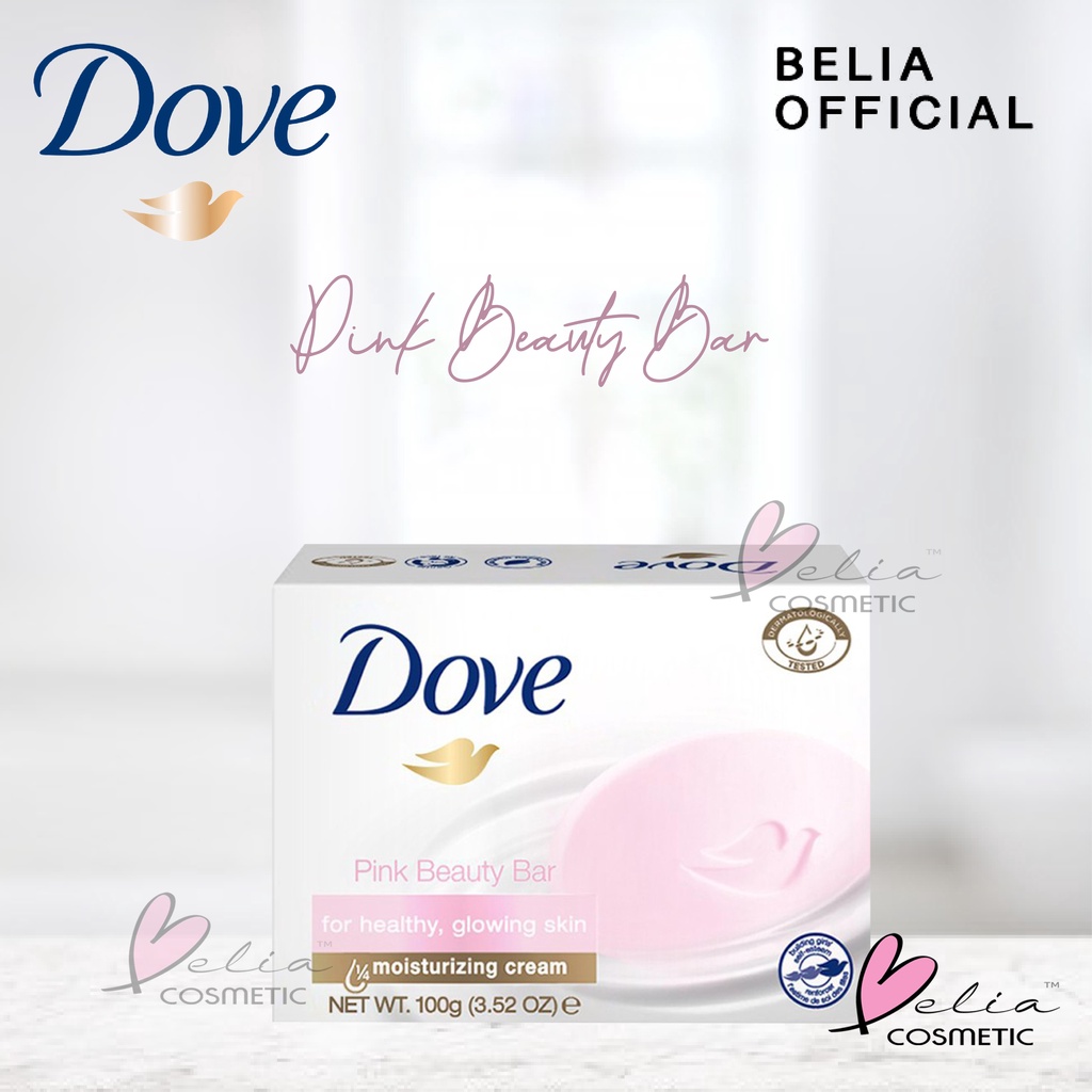 (Hàng Mới Về) Kem Bơ Hạt Mỡ Belia Dove Beauty Màu Trắng Hồng 100g