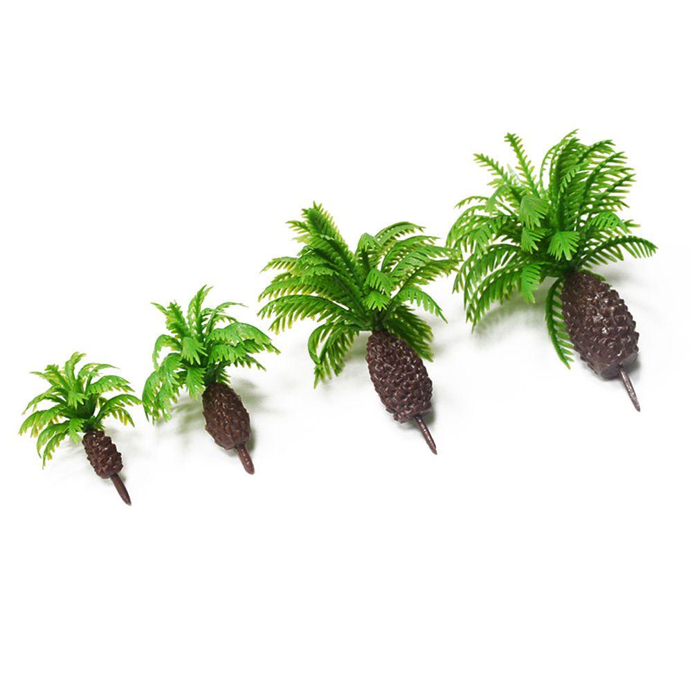 Set 10 Mô Hình Nhựa Mini Trang Trí Bể Cá