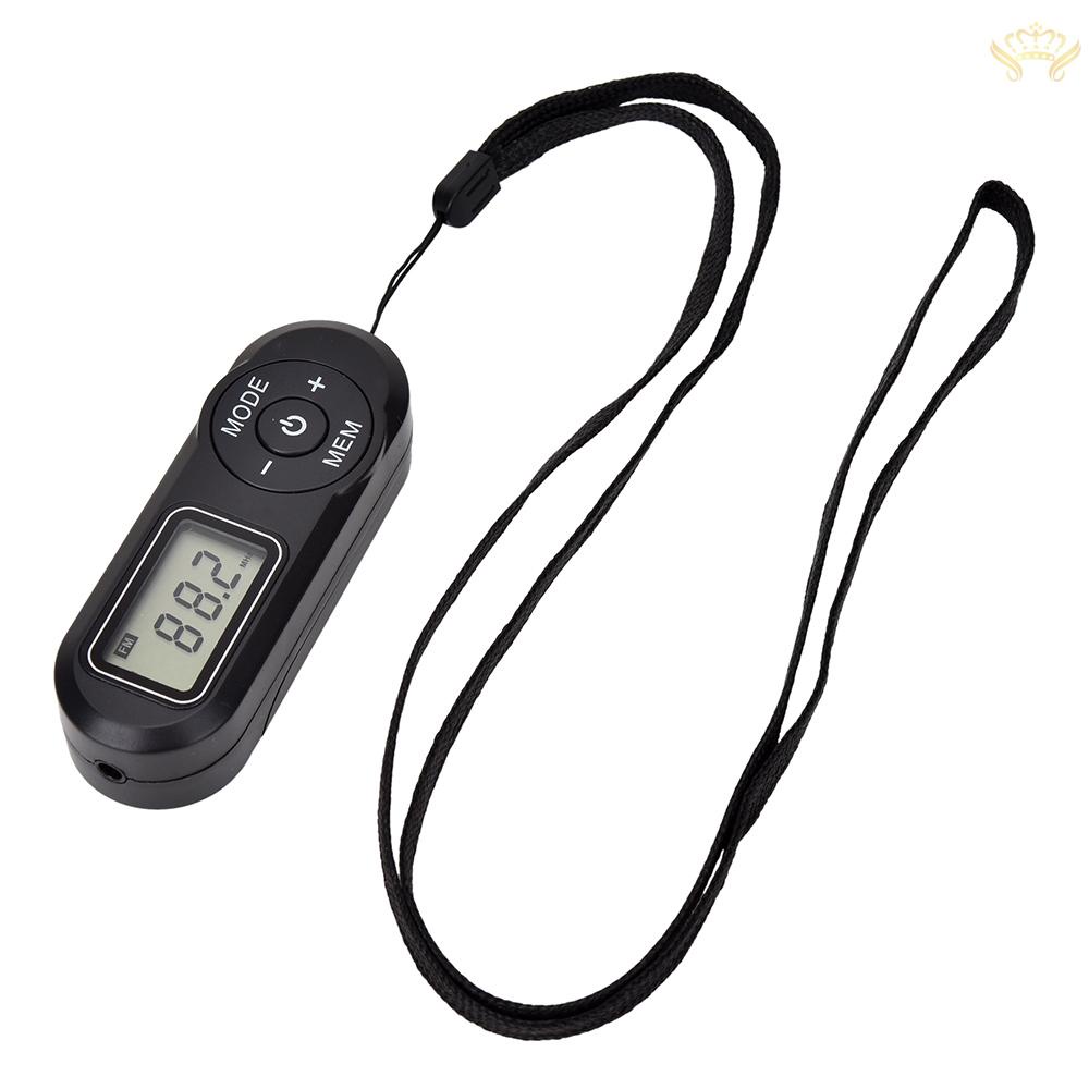 Máy nghe nhạc MP3 DSP HRD-727 thiết kế mới có tai nghe và dây đeo