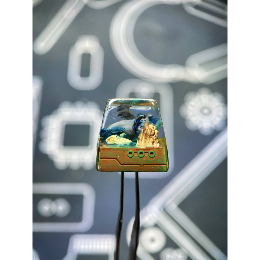 Keycap resin pokemon - nút bàn phím cơ - artisan
