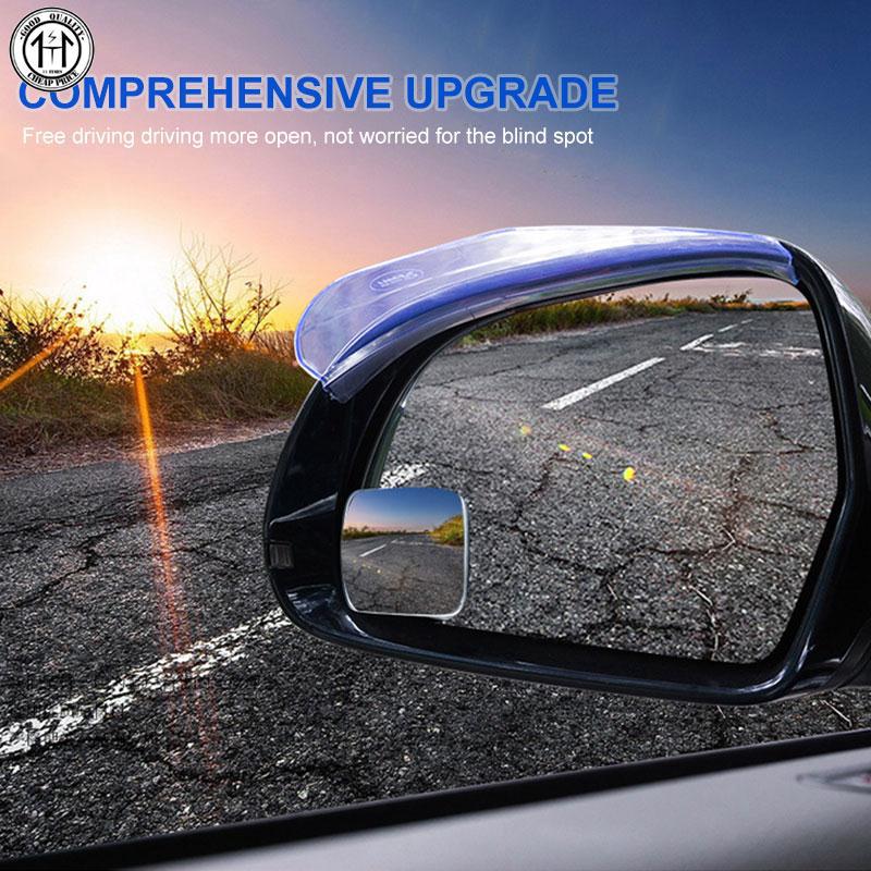 Car Rearview Mirror Mirrors Square Adjustable Blind Spot Mirror External