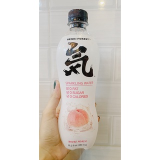 Nước uống có gas 2 vị genki forest chai to 480ml