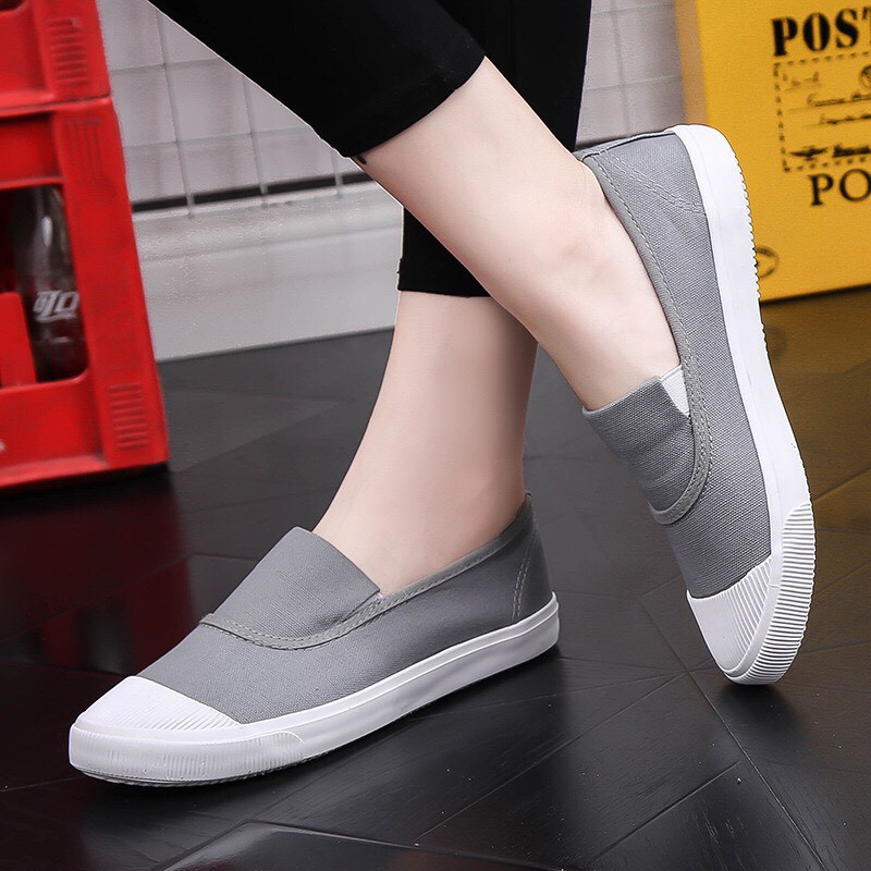 Siêu Phẩm Giày Lười Thời Trang[ Shop Tặng 1 lọ Tẩy Giày Plac]