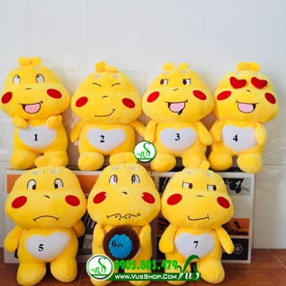 Gấu bông to ôm bánh và nhiều biểu tượng cảm xúc khác đủ size 50cm -70cm -1M