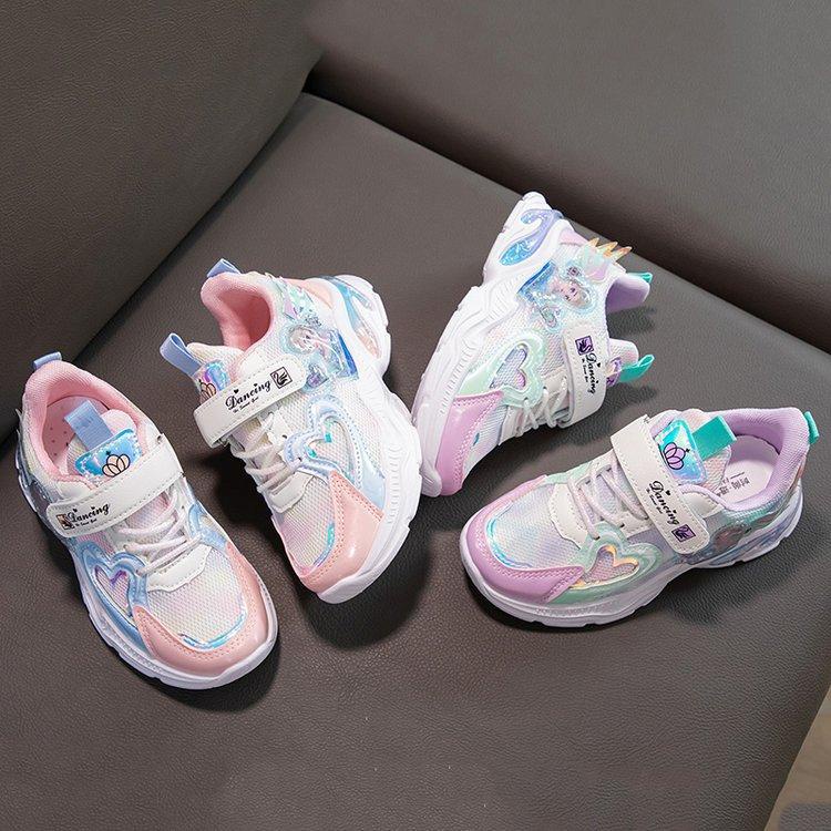 Giày Thể Thao Công Chúa Siêu Đẹp Mềm Êm Chân Cho Bé