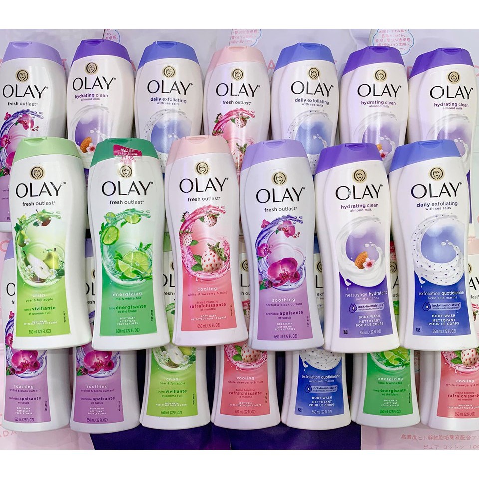 Sữa Tắm Olay 650ml [ Lựa chọn mùi ]