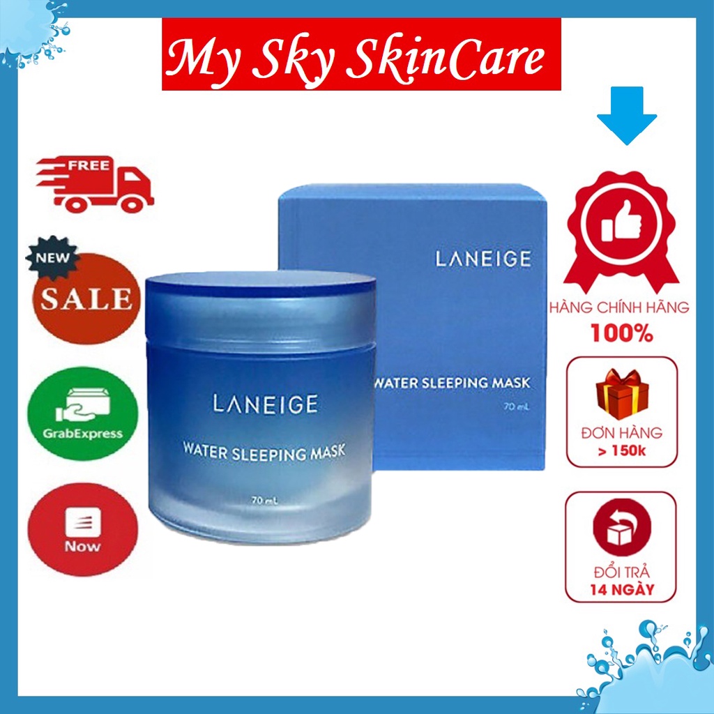 Mặt nạ ngủ LANEIGE, dưỡng ẩm mặt trong khi ngủ. cải thiện da Wash-free Cleaning Repair 70ml | BigBuy360 - bigbuy360.vn