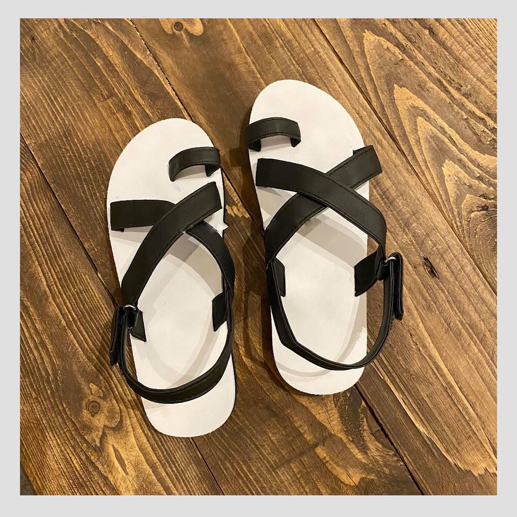 Giày sandal nữ xỏ ngón quai chéo, đế bệt, đi học đi chơi A24 Full size 30-44 SANDALTHOITRANG