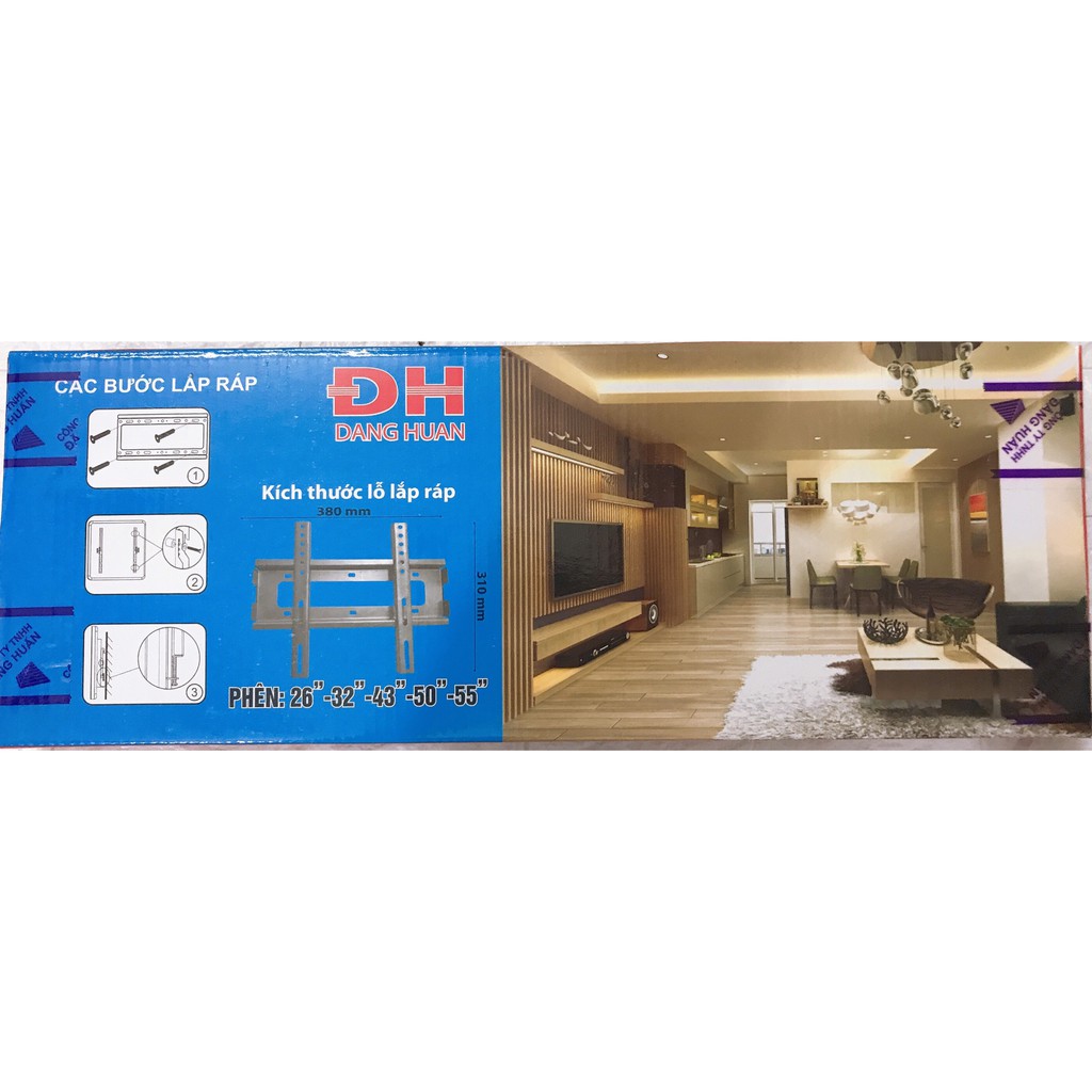 CHÍNH HÃNG -Gía treo tivi thẳng sát tường dày đẹp cho tất cả các loại ti vi (Chuẩn Công Ty) từ 21inch - 75inch | BigBuy360 - bigbuy360.vn