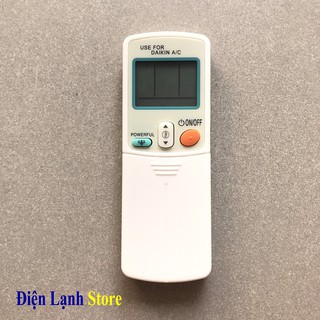 REMOTE ĐIỀU KHIỂN MÁY LẠNH DAIKIN INVERTER ARC433A15HT LOẠI TỐT + Tặng Cặp Pin TOSHIBA