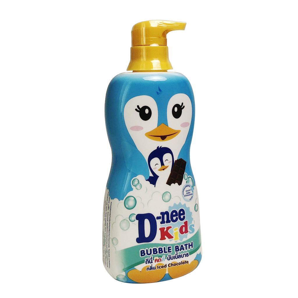 [CHÍNH HÃNG] Tắm Gội Cho Bé Dnee Kids Bubble Bath Iced Chocolate Hương Socola Thái Lan 400ml