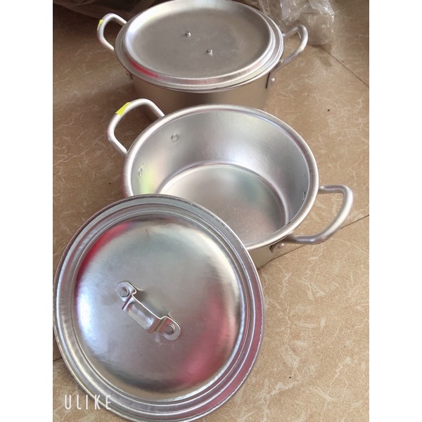 Xoong nhôm Hải phòng loại đẹp size 18cm và 20cm