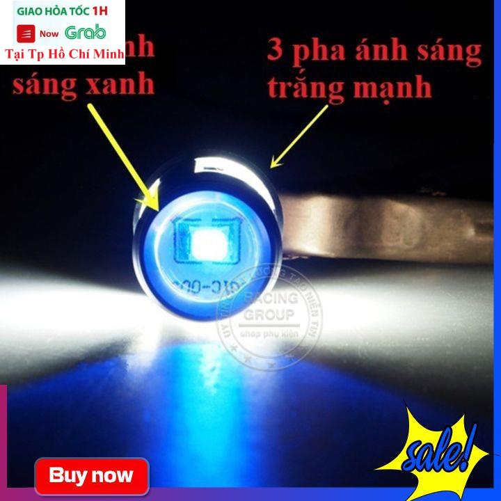 Đèn Pha Led 3 Chân H4 Chạy Điện Bình Siêu Sáng