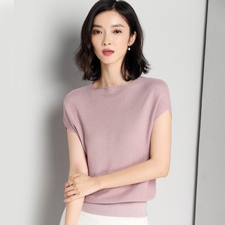 Áo Thun Lụa Cánh Dơi Dáng Rộng Thời Trang Mùa Hè 2019 Cho Nữ