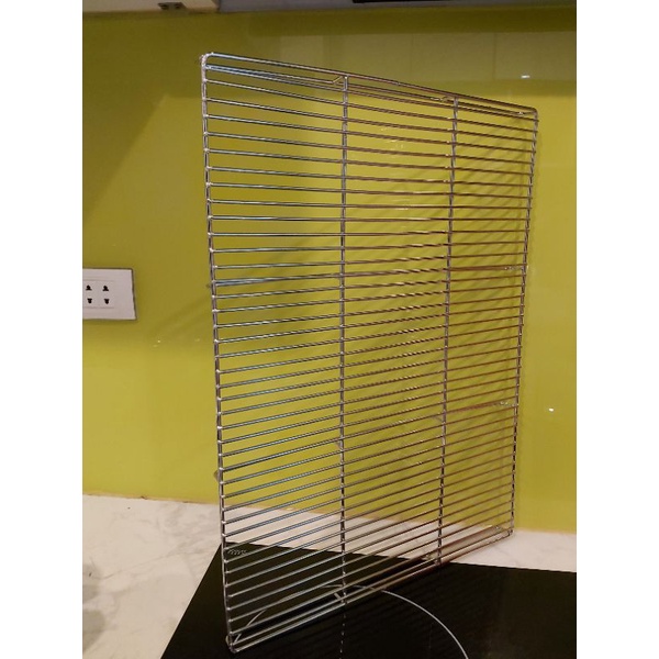 Vỉ nướng kích thước 52x38cm, INOX 304 HÀNG DÀY, chân cao 2cm