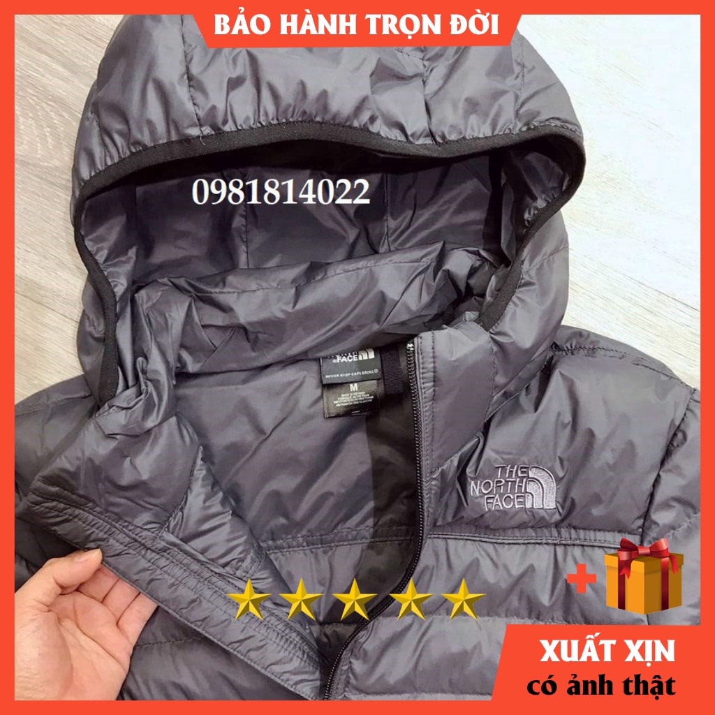 Áo khoác lông vũ nam siêu nhẹ The North Face BẢO HÀNH TRỌN ĐỜI