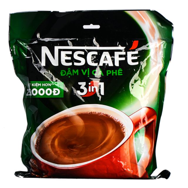 [FREESHIP 99K TOÀN QUỐC] NESCAFÉ 3 IN 1 [ TÚI TIẾT KIỆM 46 GÓI X 17G]