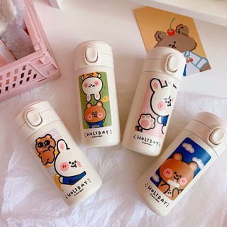 Bình giữ nhiệt gấu thỏ