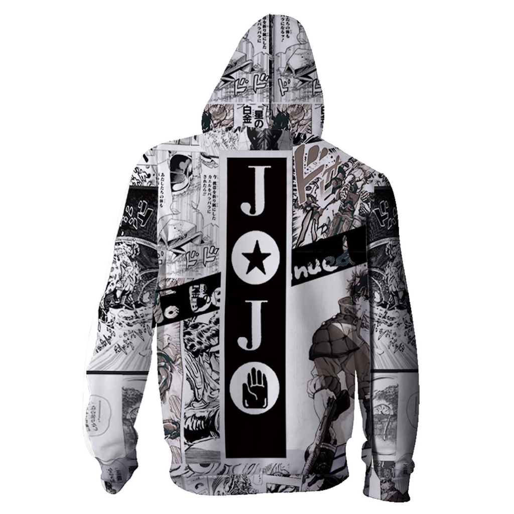 Áo Khoác Hoodie Họa Tiết Hoạt Hình Jojo 's Bizatare Adventure Joseph | BigBuy360 - bigbuy360.vn