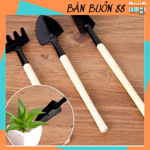 Bộ Dụng Cụ Làm Vườn Trồng Cây Mini 3 Món Tiện Dụng 1639 shop Giang Phạm